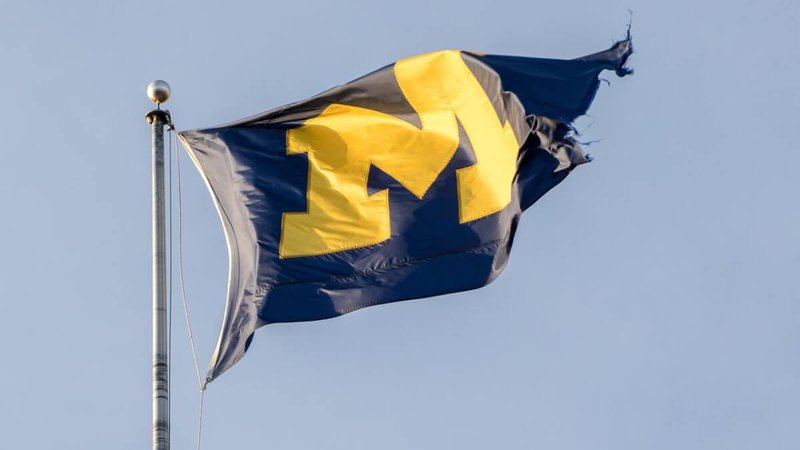 University of Michigan flag