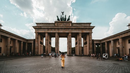 tourist in Berlin