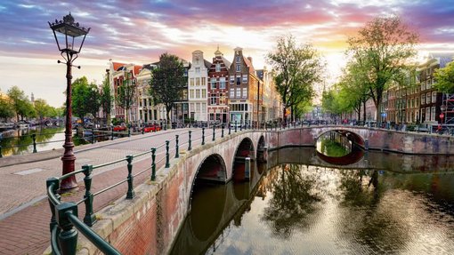 Amsterdam canals, the Netherlands