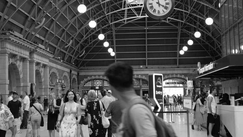 Australia, train station