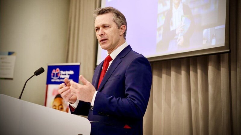 Education Minister of Australia, Jason Clare during a conference