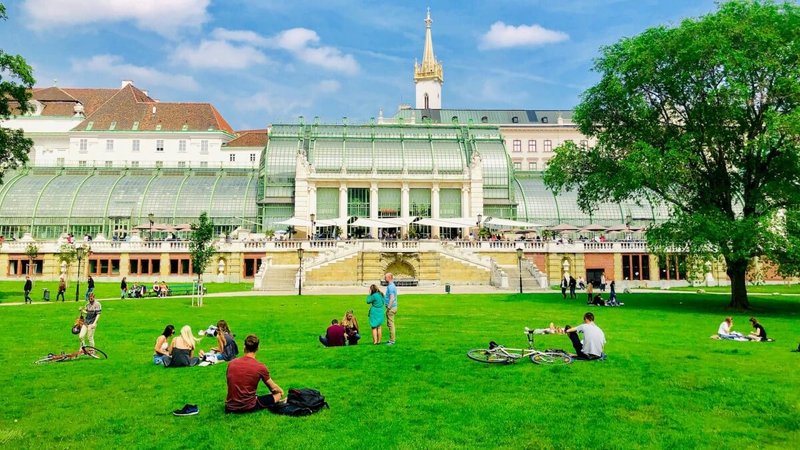 People in Vienna, Austria