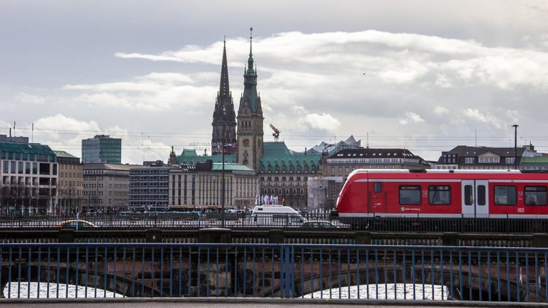 bus in Hamburg, Germany