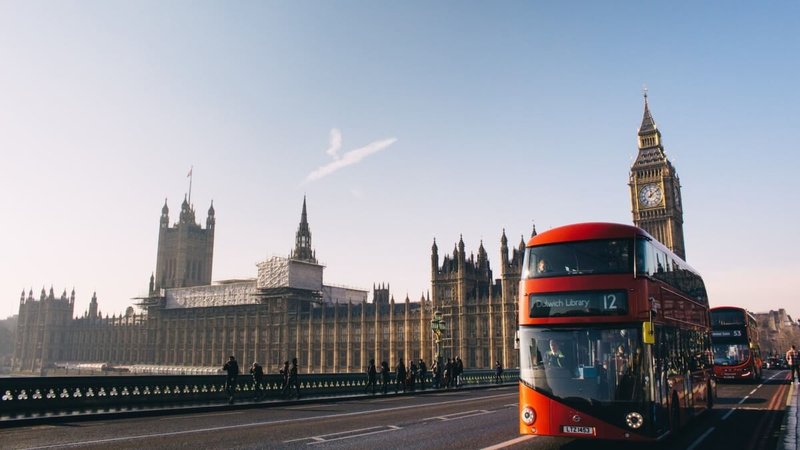 bus in London