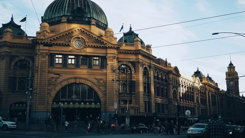 train station in Melbourne, Australia.jpg