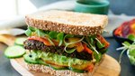 vegan healthy sandwich